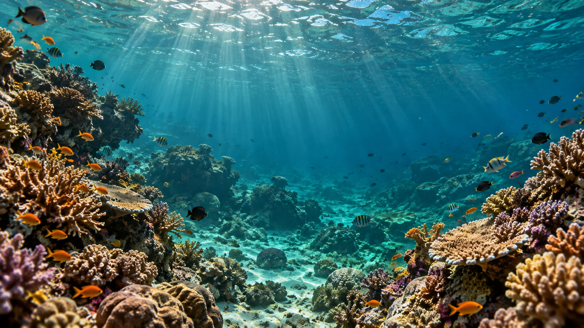 Blue ocean and sea experiences
